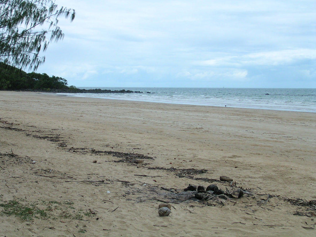 Queensland beach in Northern Australia