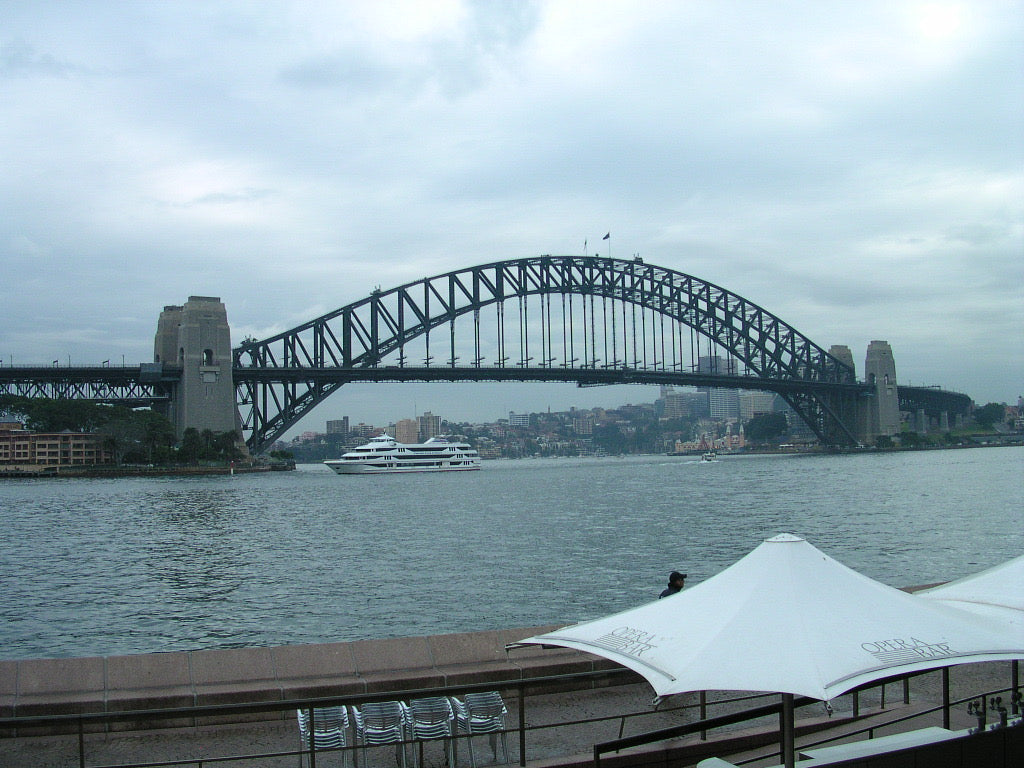 Ponte di Sidney nella Baia . Simbolo della città. Australia